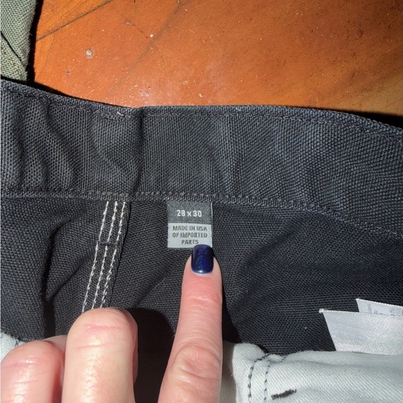 Carhartt Men's Cargo Pants - Black, Gray, and Green - Picture 4 of 6